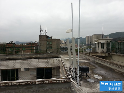  岚皋某看守所大功率手机信号屏蔽器（白噪声）案例